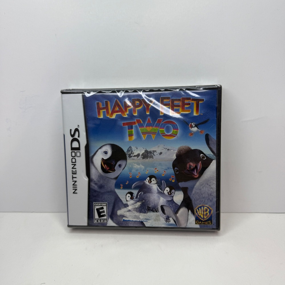 Happy Feet Two Nintendo DS Game WB‎ Games 2011 New Factory Sealed NTSC